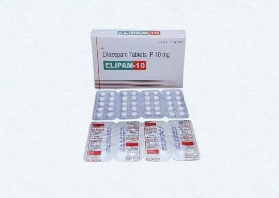 Elipam Diazepam 10mg